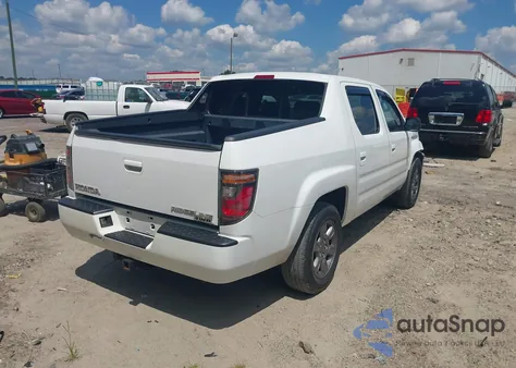 2008 Honda Ridgeline Rtx from USA, damaged, VIN 2HJYK163X8H516972